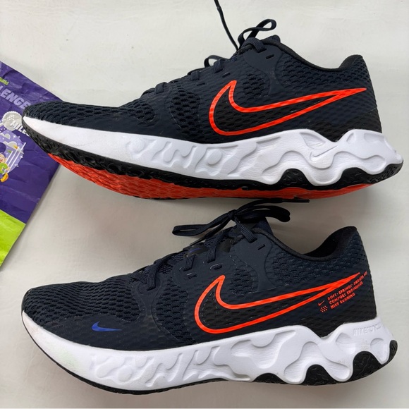 Nike Renew Ride 2 'Dark Obsidian Hyper Crimson', Running Shoes - Picture 4 of 10